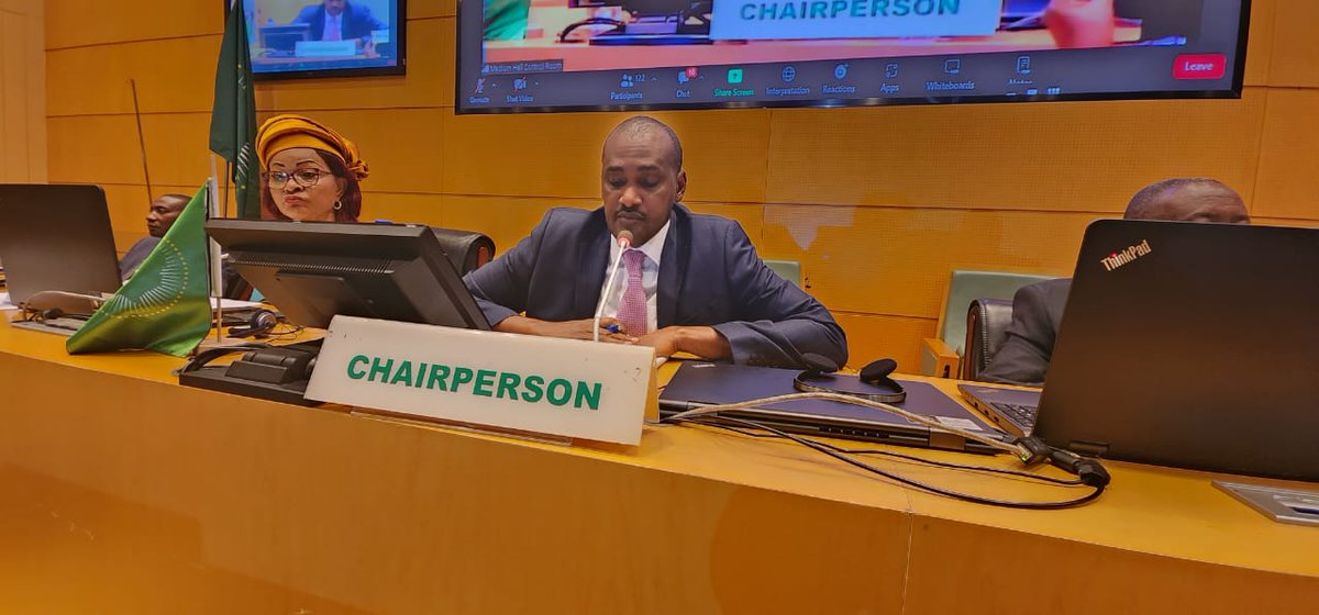 bahiigwa's tweet photo. 1/2: I congratulate H.E. @FrankTumwebazek &amp; Rep.of #Uganda for election as  incoming Chairperson of @_AfricanUnion 5th Specialized Technical Committee on Agriculture Rural Dev't Water &amp; Environment #STC_ARDWE &amp; for successfully steering the Ordinary session of the 5th #STC_ARDWE https://t.co/pam3KNafCU
