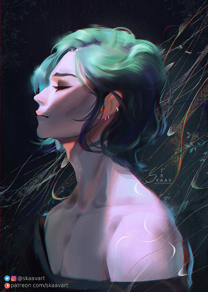 SkaavArt's tweet photo. Hwei 🎨 #artofleague 
I'm OBSESSED with the new LoL champion https://t.co/9buU57GA9h