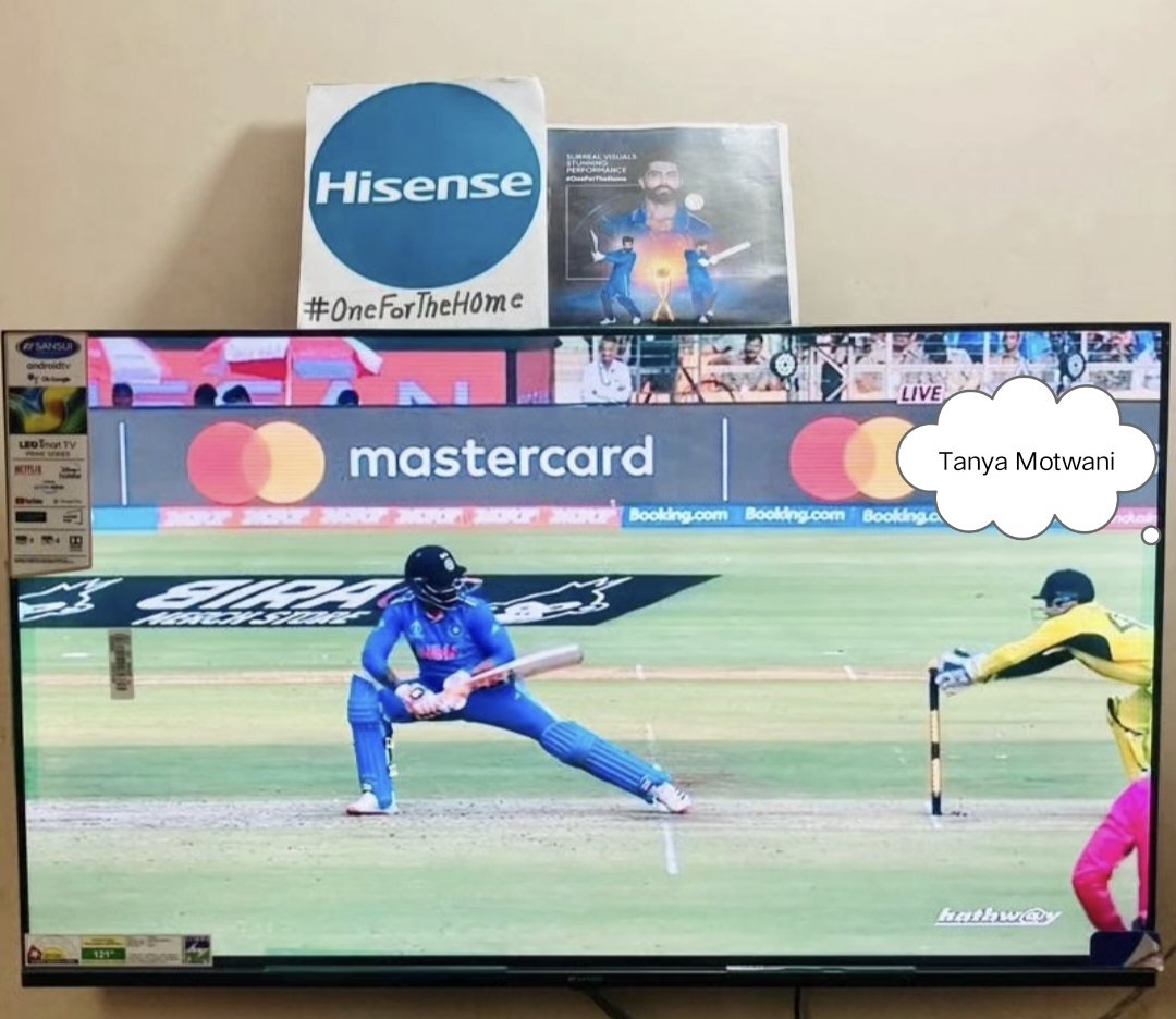 motwanitanya13's tweet image. #oneforthehome 
#HisenseIndia #ravindrajadeja #indvsaus
#indiavsaustralia
#worldcup
@Hisense_IND
@imjadeja 

@Alkajain888 @Beard_Boy_Dixi @dadofbonhisha @HarishM59826428 @surajsahu32