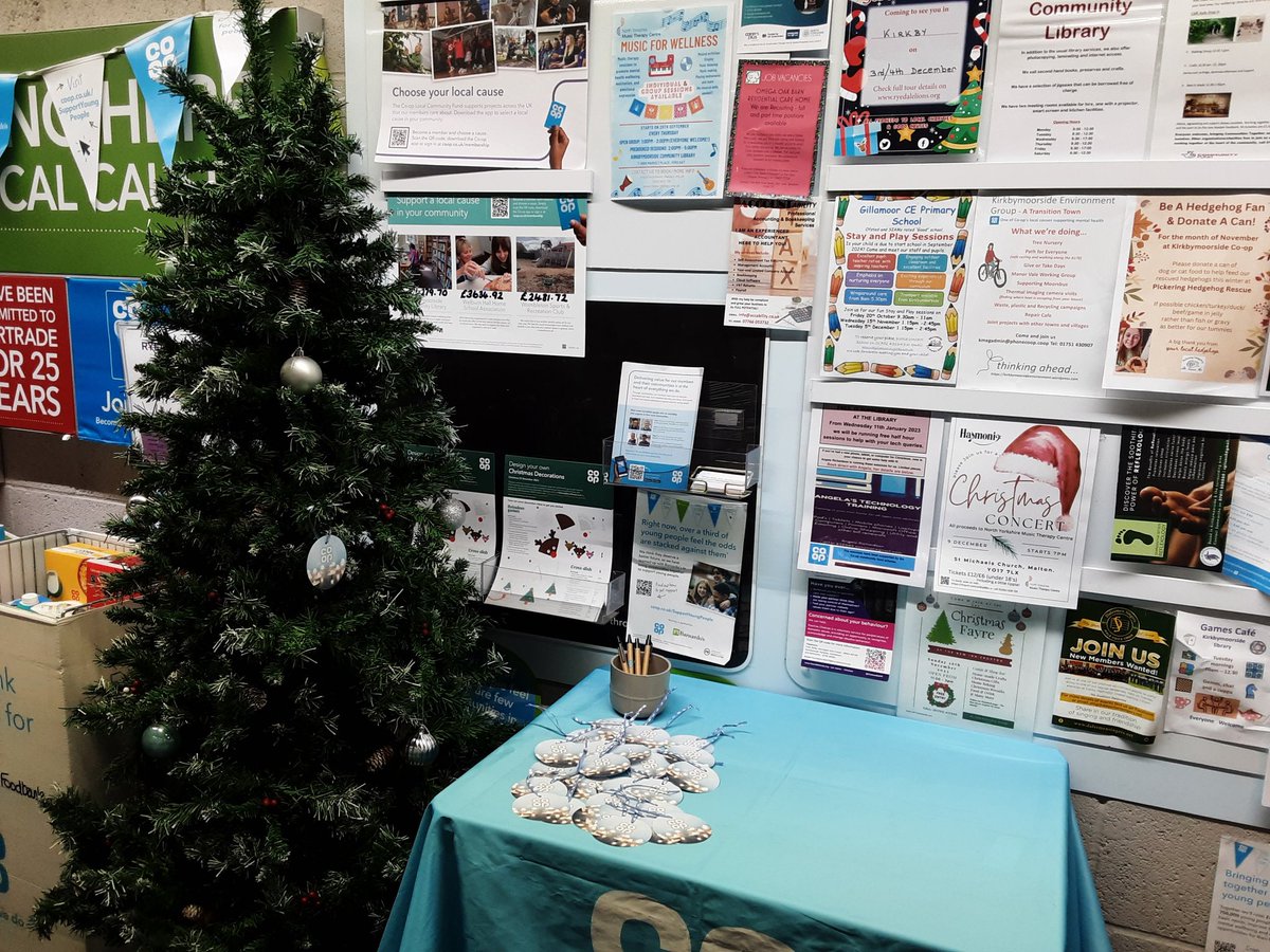 Preparing for #NationalGriefAwarenessWeek at Kirkbymoorside Co-op
#Youarenotalone #CoopFuneralcare #CoopUK