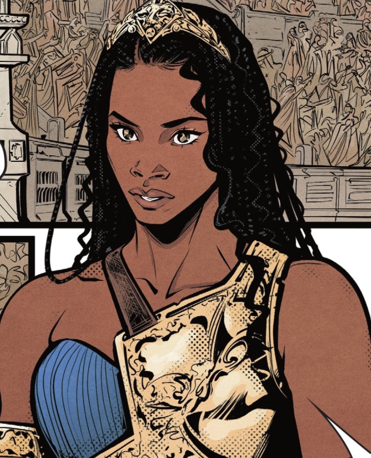 joelle did not play when it came to drawing nubia
