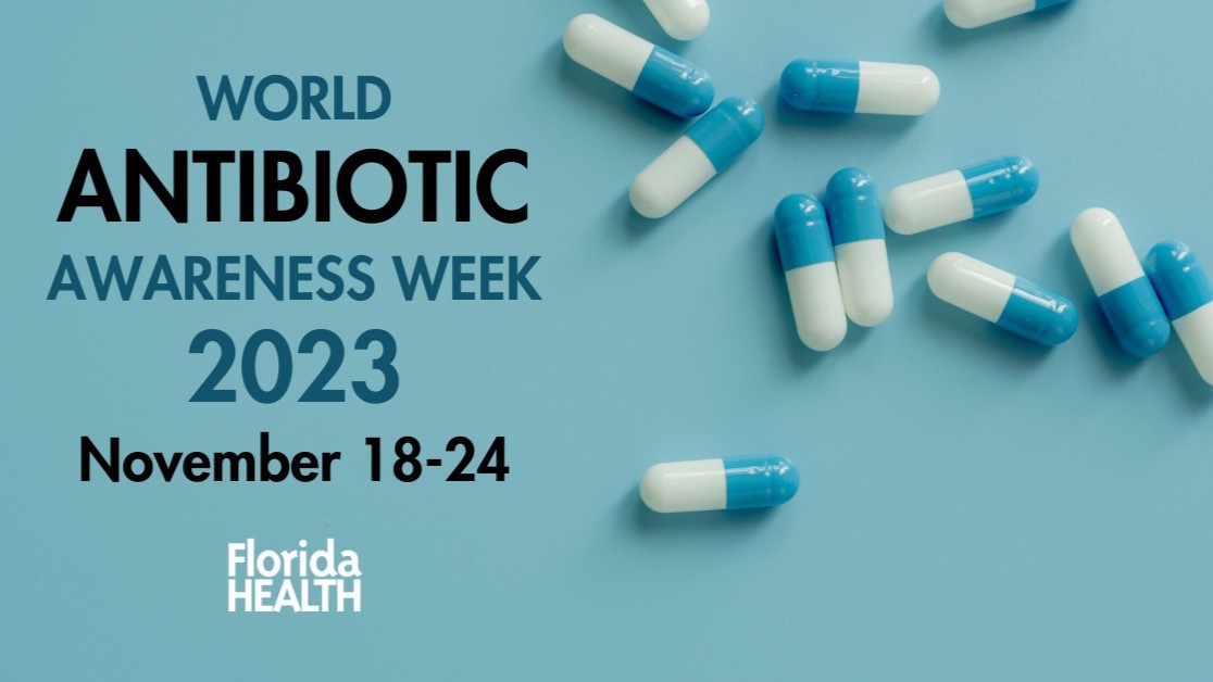 HealthyFla's tweet photo. Got the sniffles? You may not need #antibiotics to feel better. Antibiotic Awareness Week is a reminder to ask your #healthcare providers or #pharmacist about the best way to get better while your body fights off the virus
#AntimicrobialResistance
#USAAW23
https://t.co/ryqtHX85Gl https://t.co/0XL81dtPZj