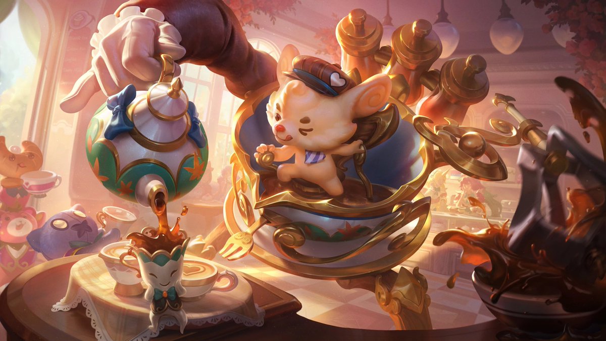 🎁 LEAGUE OF LEGENDS GIVEAWAY TIME! 🎁

Thanks to #LPP #LeaguePartner 😍❤️

I'm giving away: 🧋 Rumble + Cafe Cuties Rumble Skin + Exclusive Chroma 🧋

✅Follow <a href="/IrinaSolodyuk/">Irinyasha 🇺🇦</a> |  | twitch.tv/irinasolodyuk
♻️Retweet 
🧡Like
👥Tag Friend in comments🗨️

 📢Ends November 25 !  GL HF
