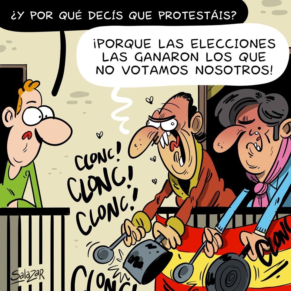 respetocanas's tweet photo. Esta viñeta la hice cuando la pandemia, pero vamos, como si la hubiera dibujado ayer. https://t.co/go7TwS1ObH