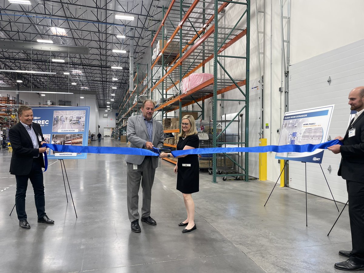 Phoenix’s technological ecosystem continues to grow stronger all the time. This week, we opened @UltraCleanHold’s new facility to supply critical tech for the semiconductor industry. We’re creating the future right here in Phoenix, and I’m thrilled to have them be part of it.