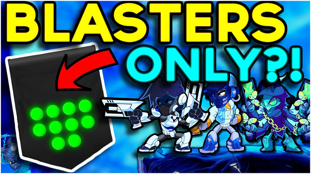 ExpressStorm's tweet photo. MADE A NEW VIDEO! Doing my placement matches with blaster legends only!

Watch here--> https://t.co/58tB8vt9RV 
Thumbnail by @CactusSWVy 
#brawlhalla https://t.co/LT8fVCUXXn
