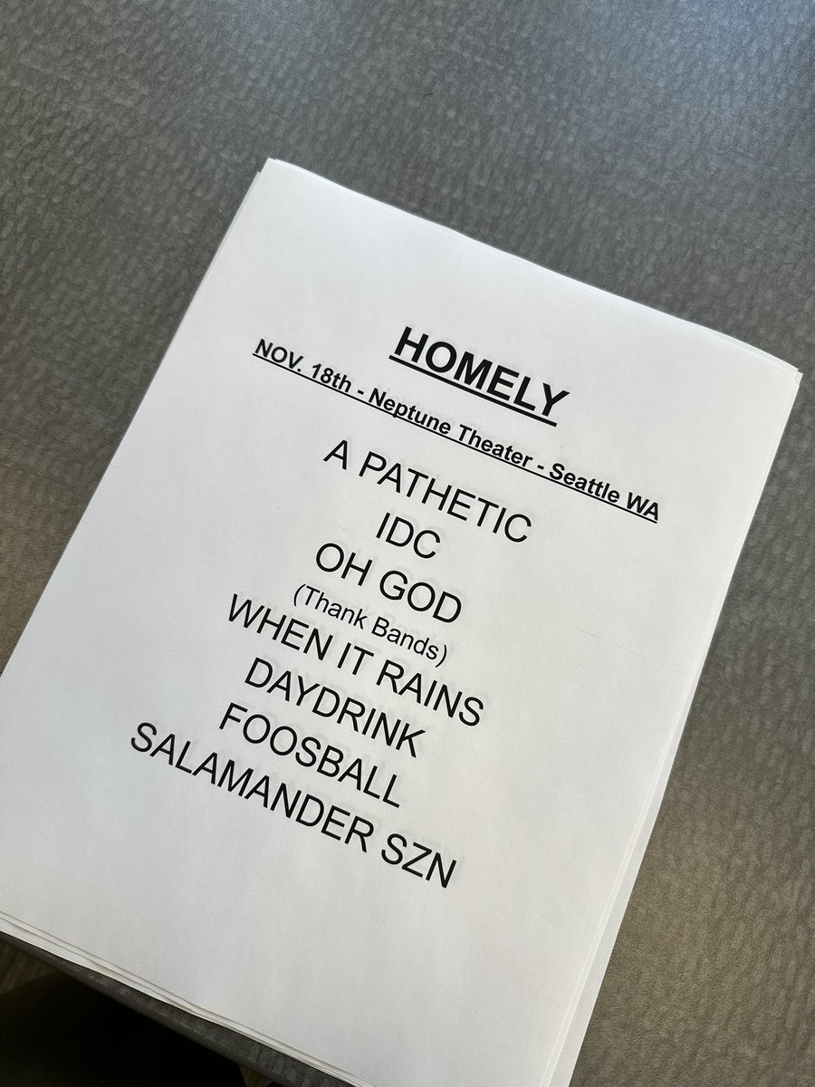 Still reeling from last night. Thank you seattle and thank you <a href="/FreeThrowEmo/">FREE THROW</a> ❤️❤️