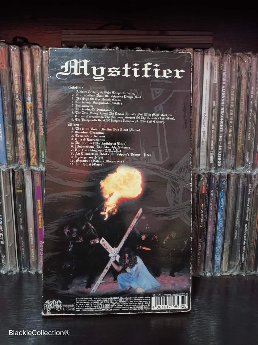 BlackieJhons's tweet photo. 30 años del #Goetia de los dioses brasileños de #Mystifier
@ThisDayInMETAL @WikingWings
@BMplusLegions @FMisanthropia
@HEADBANGERx666 @heriardjeanluc
@blackmetaltv @RockandMetalll
@ToxxinaMetalica @Mitch61644921
@historyrock_ @themetaltower
👊🏼💀 https://t.co/DtNrff4pWy