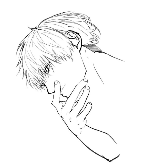 顔描き直し 
