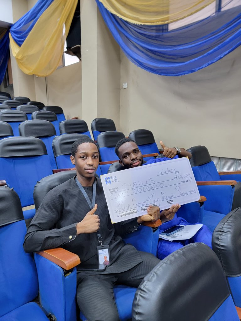 WuyepRaynan's tweet image. Today, I and my team participated in the BUSA Finance and Tech competition where we pitched our AI EduTech Tool 🔧💻, RIGEL, where we placed 2nd overall , It was a fun and educative experience. Greater heights ahead 🚀
#RIGEL #busa #tech #finance #AI