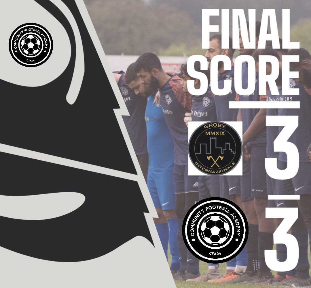 CFASUNDAY's tweet image. Two points dropped this morning away to a game @GrobyInterFC side who fought back from 2-0 and 3-2 down to earn themselves a well deserved point. 

Goalscorers:
@AdamModan x2
Ilyaas 

#UPTHECFA