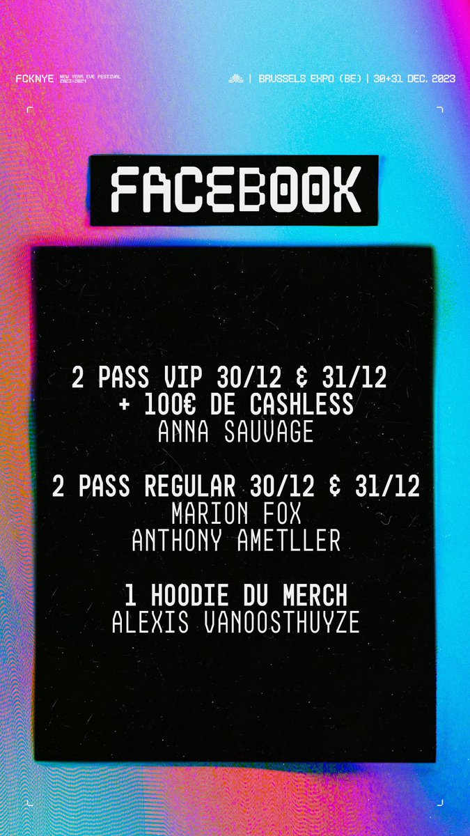 fcknyefestival's tweet photo. Le concours est TERMINÉ ! Voici la liste des gagnant.e.s : https://t.co/e0bQZYU1m5
