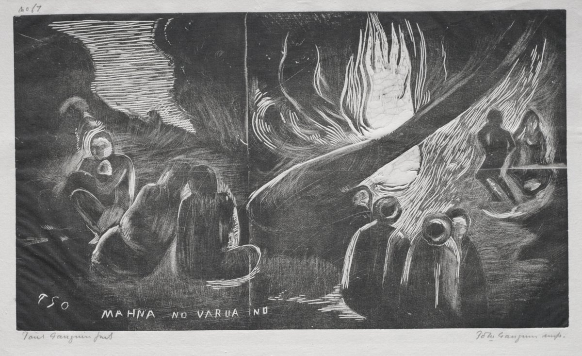 artistgauguin's tweet photo. Noa Noa; The Devil Speaks (Mahna No Varua Ino) 1893-94
https://t.co/ZV59qg1XGC https://t.co/4fnN8fcL3D