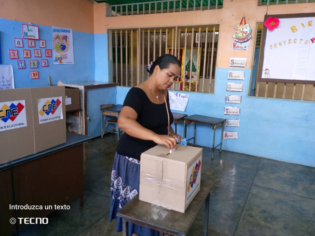Desde el municipio Trujillo estado Trujillo la Tropa Verde dijo 5 veces Sí.  #SimulacroElectoral #19deNov