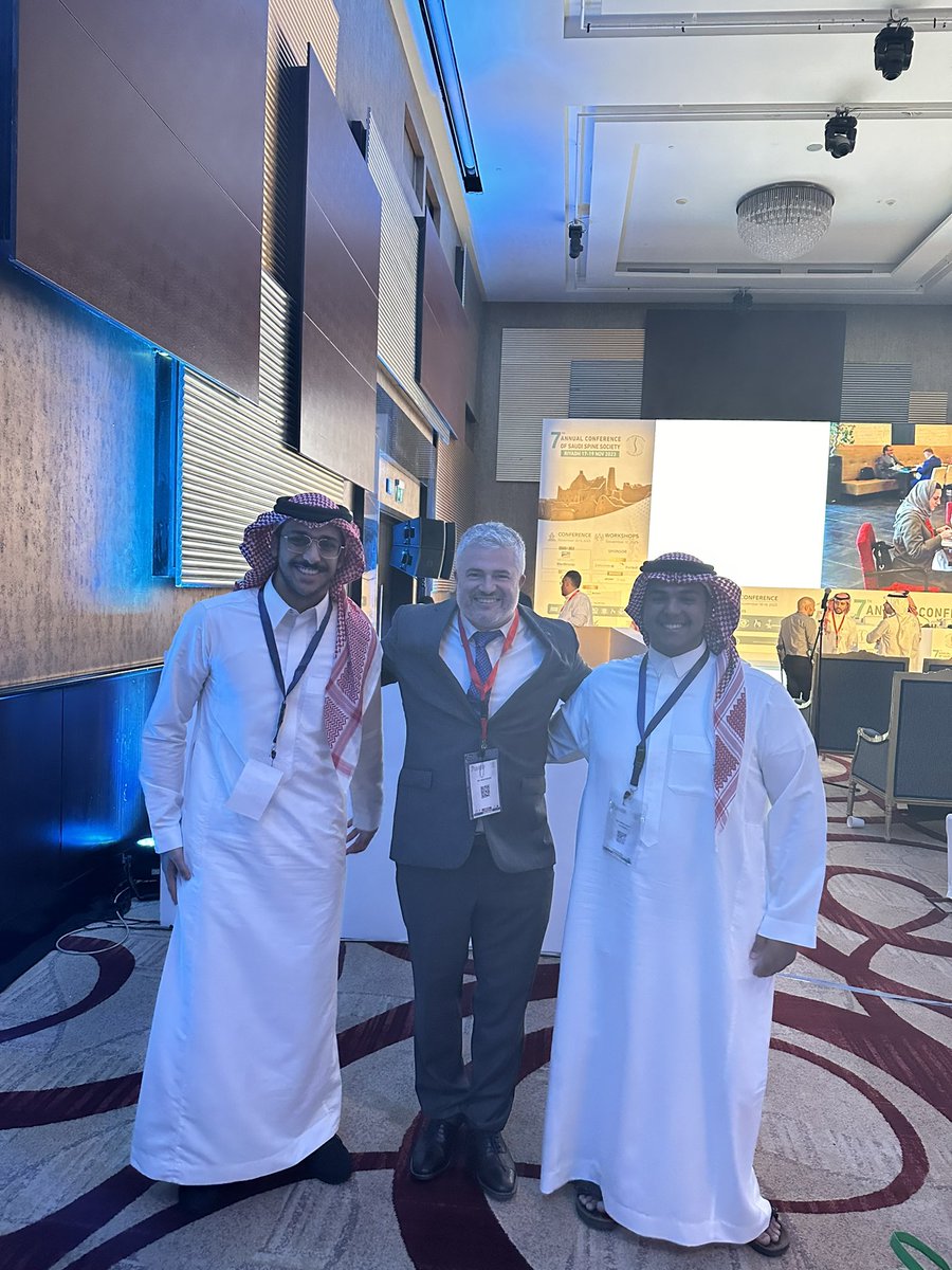 What a great weekend I had in Riyadh attending both <a href="/Misk_Global/">Misk Global</a> and the 7th <a href="/SaudiSpine/">الجمعية السعودية للعمود الفقري</a> society conferences!
It was an honor meeting <a href="/FahadAOAlMulhim/">د. فهد الملحم</a> and Dr. Adam Sachs.