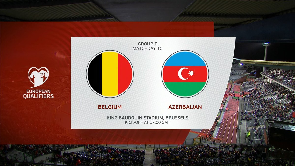 Full Match: Belgium vs Azerbaijan