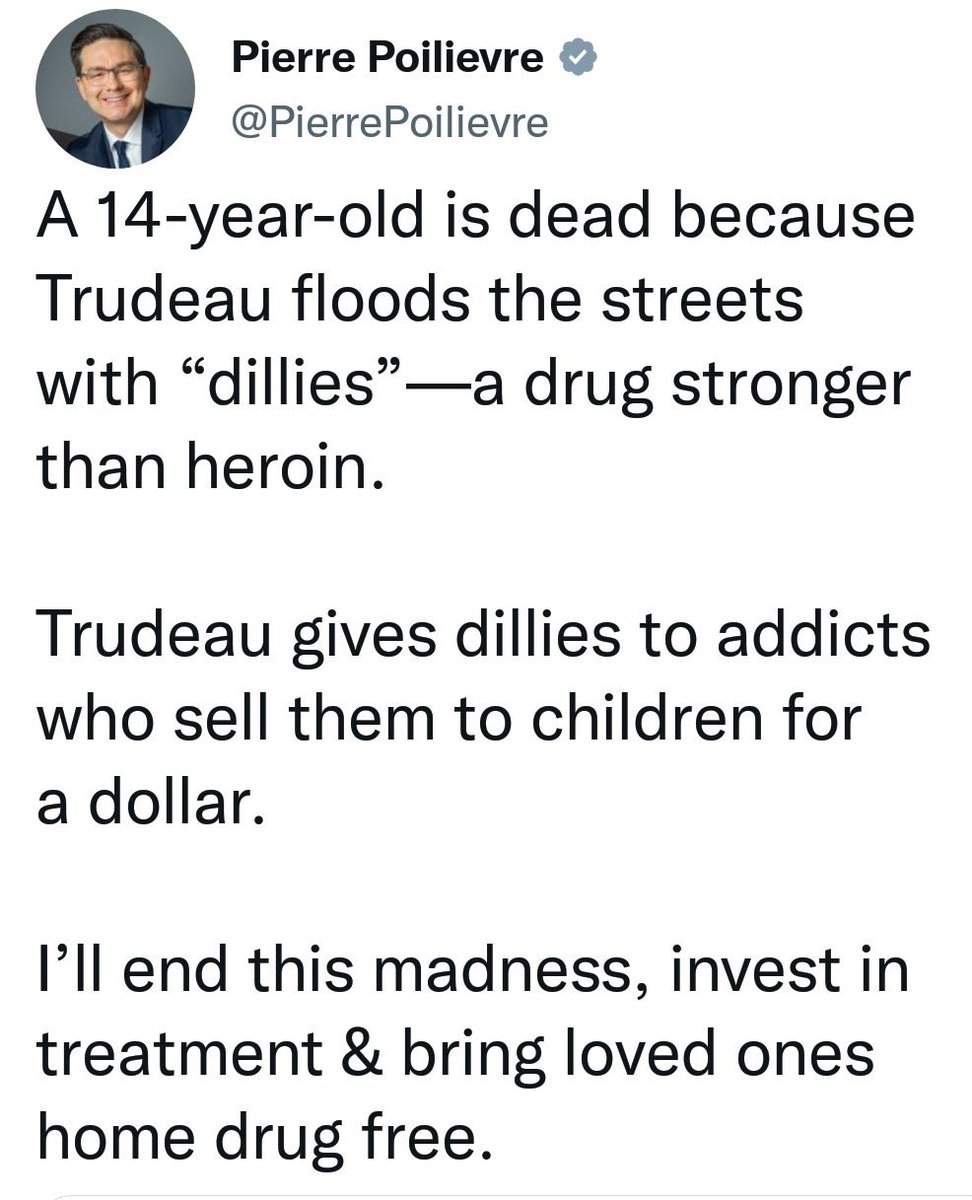 As long as no one in the media calls this out and holds him to account, he’s going to keep doing this horrifying, destructive, democracy killing bullshit.

Trudeau isn’t flooding any streets with anything. Full stop.

Media: “What about those polls, eh?”