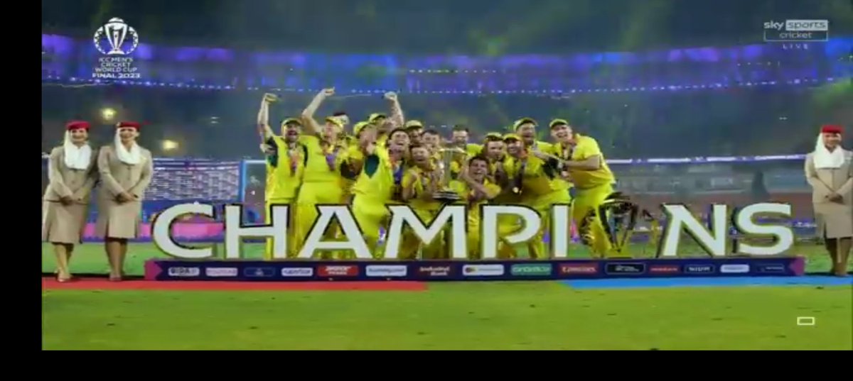 AsadKhanAPSO's tweet photo. Congratulations team Australia.
#CWC2023Final https://t.co/2tbcAS9rXV