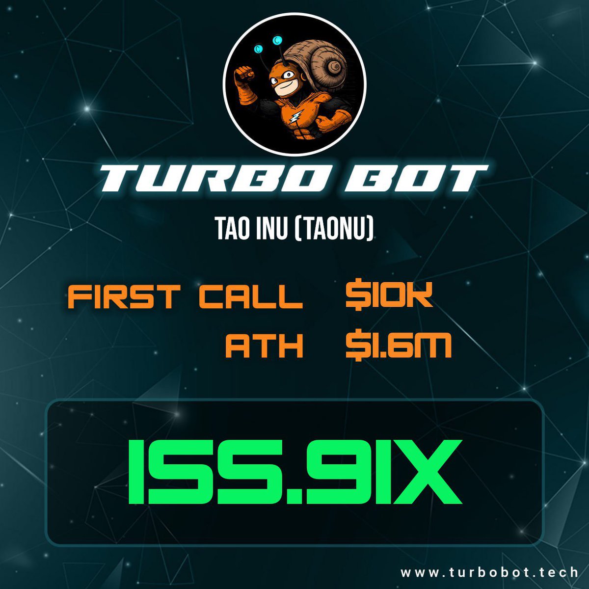 waterbotttles's tweet photo. @AltcoinDailyio @Turbo_Bot_Tech making great calls all week! $TURBO $GROK https://t.co/CpRjazam7p