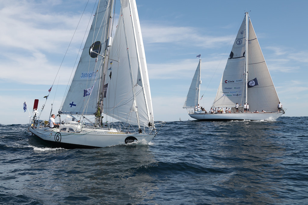 <a href="/oceangloberace/">Ocean Globe Race</a> Great picture of the two next to each other.

<a href="/SailingTapio/">Tapio Lehtinen Sailing</a>'s love and passion for #sailing, inspires the crew to do their best, even during the most trying times.

#Finland 🇫🇮 #Suomi #SailingLegend #GalianaWithSecure ⛵️ #OceanGlobeRace #OGR2023

📷 by @GGR2022 / @OceanGlobeRace