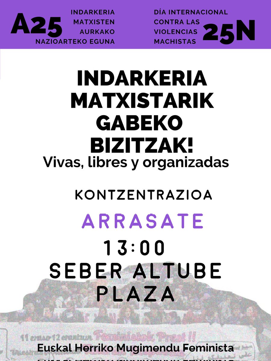 Arrasateko Mugimendu Feminista tweet media