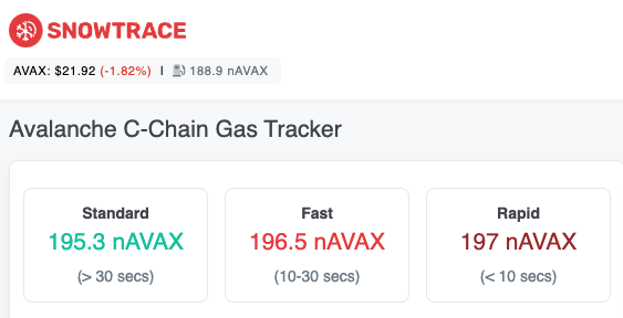 SnowASC20's tweet photo. GAS pump today on the snow chain ❄️

People are finally discovering ASC-20? 👀

SNOW is ready to be number 1! 🏆

#ASC20 #AVAX #AVALANCHE https://t.co/x8bLxvtfKp