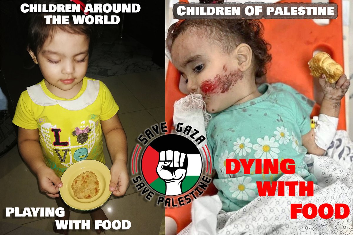 mayelaskitchen's tweet photo. A #Palestinian #girl, harmed in the #Gaza #AirStrike by #Israel on October 17, 2023. Some sources report her passing, still holding uneaten #bread. In the face of tragedy, where are the world leaders? Beyond boycotting #killers' products, what more can we do? https://t.co/sAEvHZ5LX1