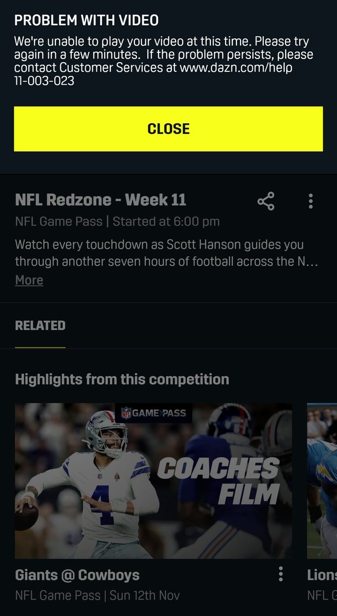its_AndyHowarth's tweet photo. @NFLonDAZN If only I could watch it https://t.co/8Xy60803xT
