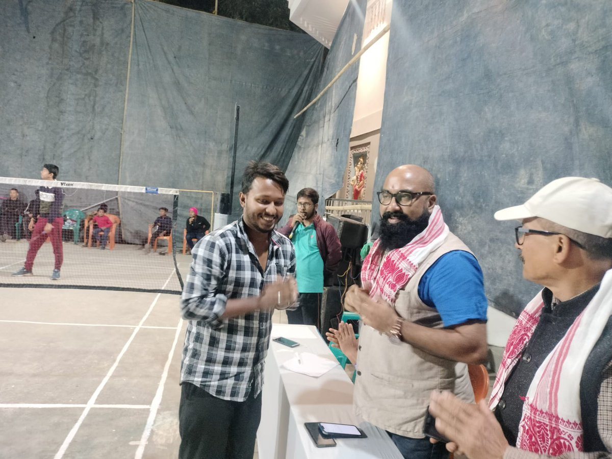 mriganka_dr's tweet image. Season of #sportingevents ..  D &amp;amp; N Inter District #badminton championship..at Bar Agra Cultural Complex, #nalbari LAC, witnessed a lot of young potentials.. #allthebest ..