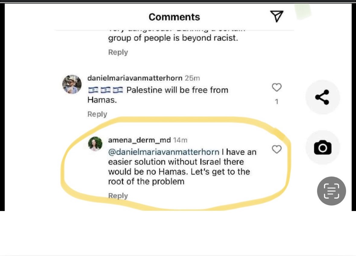 megynkelly's tweet photo. Meet Dr. Amena Alkeswani. She’s at ⁦@uthsc⁩ as a derm resident. Imagine having her responsible for diagnosing your skin cancer as a Jew? https://t.co/mVn9cAokWB