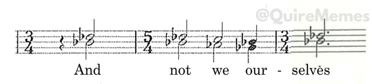 Today is #WorldToiletDay. Truly, there's a choral music extract for everything.