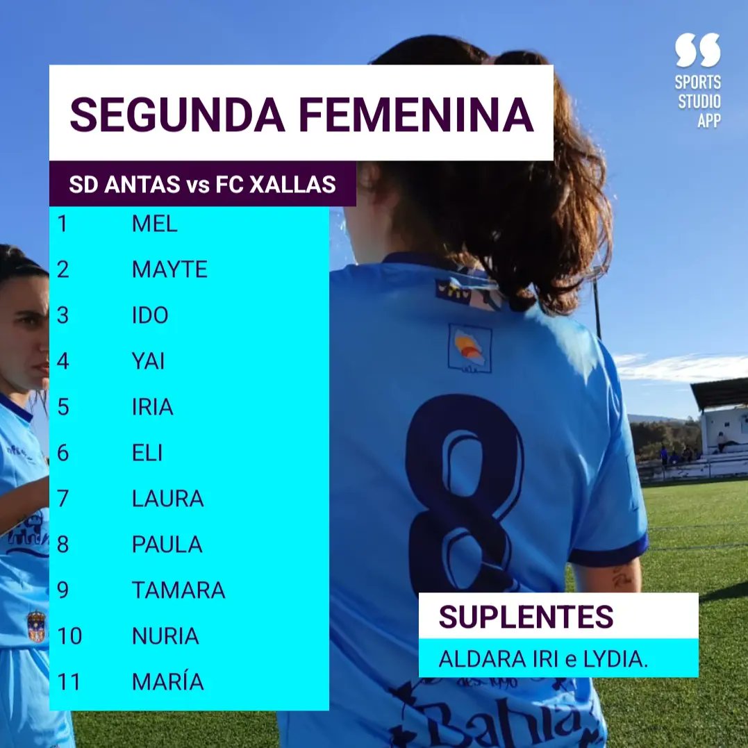 SDAntas_Oficial's tweet photo. 🏆 𝕊𝔼𝔾𝕌ℕ𝔻𝔸 𝔽𝔼𝕄𝔼ℕ𝕀ℕ𝔸 | 𝕏𝕠𝕣𝕟𝕒𝕕𝕒 𝟙𝟘

⚽ 𝙎𝘿 𝘼𝙉𝙏𝘼𝙎 𝙫𝙨 𝙁𝘾 𝙓𝘼𝙇𝙇𝘼𝙎

📆 DOMINGO 19 DE NOVEMBRO
⏱️ 16:15:00H
🏟 CASTRO SEOANE

#XuntosSomosMaisFortes
#DeputaciónDeLugo
#ParqueCentralDeGalicia
#AntasDeUllaCentroXeograficoDeGalicia

💙 #SDAntas 💙 https://t.co/4s39c0GL5g