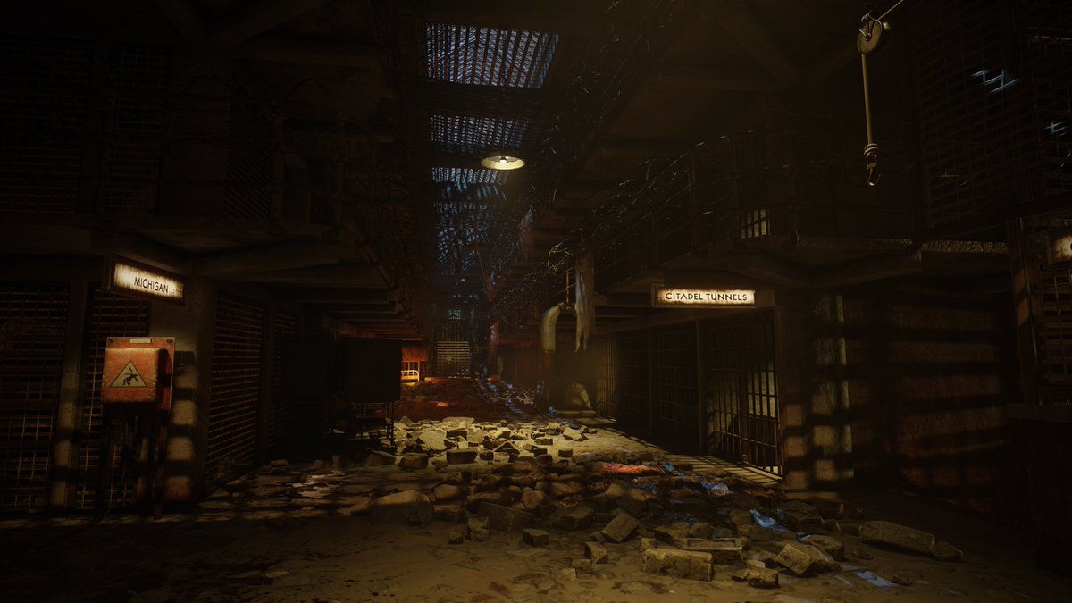 copforthat's tweet image. progress is coming along well on Mob of the Dead! 🧵#blackops3 #modtools #motdr