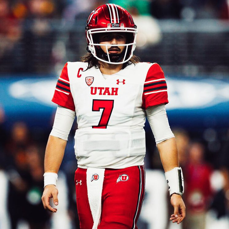PFF_College's tweet photo. Utah Quarterback Cam Rising announced he will return to school for the 2024 season https://t.co/4we3jPNkF5