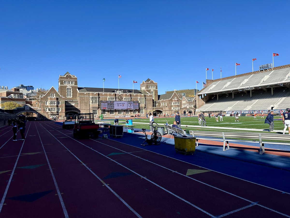 Thank you <a href="/CoachPriore/">Coach P</a> <a href="/CoachDupont/">Jon Dupont</a> <a href="/CoachHughesUP/">Hank Hughes</a> <a href="/Sean_Reeder/">Sean Reeder</a> and the rest of the Penn coaching staff for the invite and great game day experience.