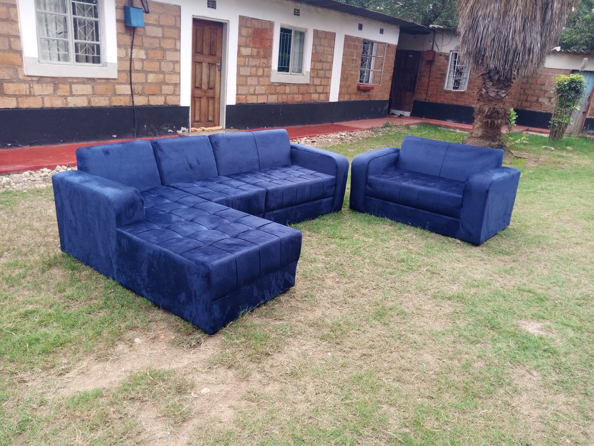 Something nice to look at.❤️ Get an L shaped design sofa at K7000. Location 📍: Mufulira, Copperbelt. Call/WhatsApp ☎️: 0768839345. Help me by retweeting 🔄 maybe the customer might be on your TL.