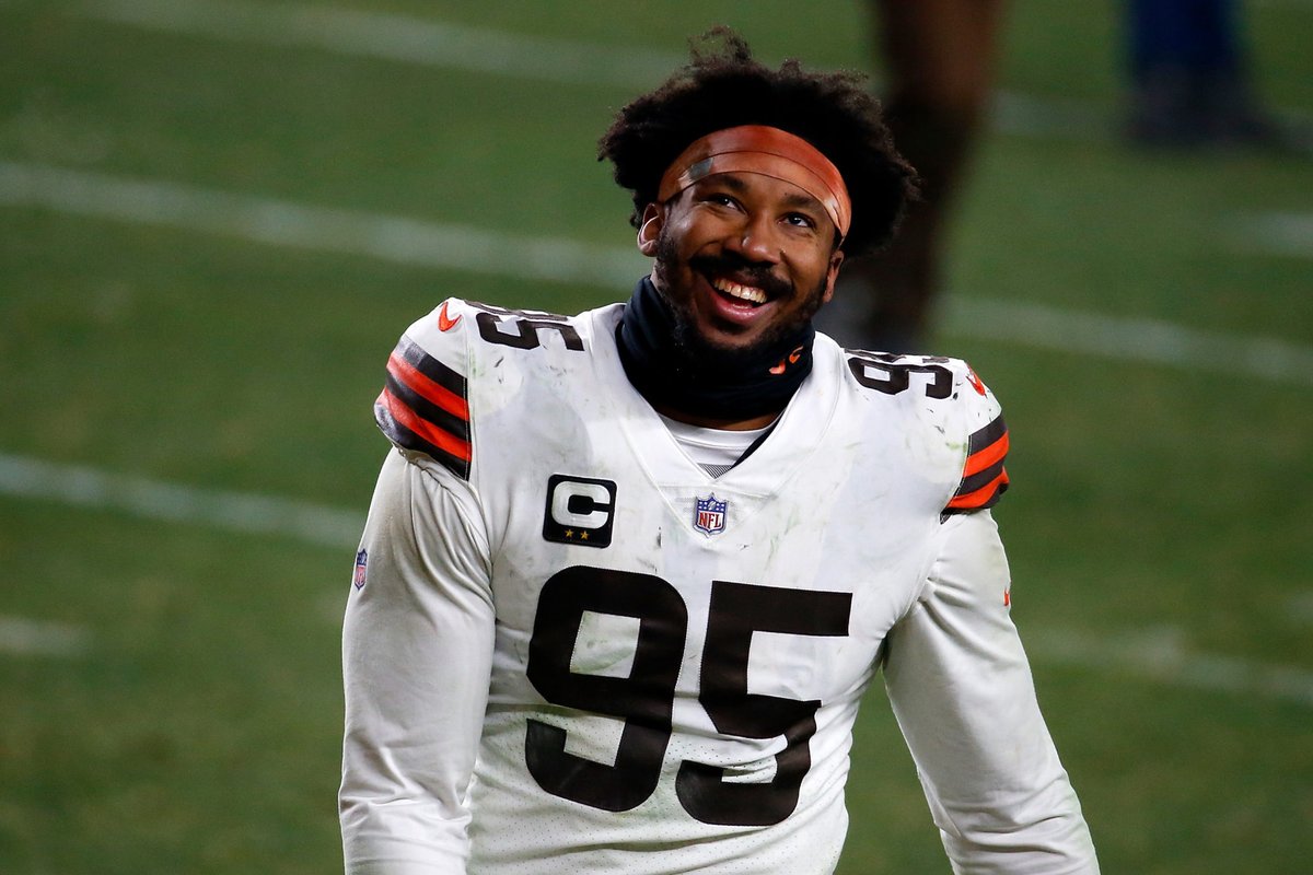 Just a reminder the Myles Garrett is the NFL sack leader.  😁