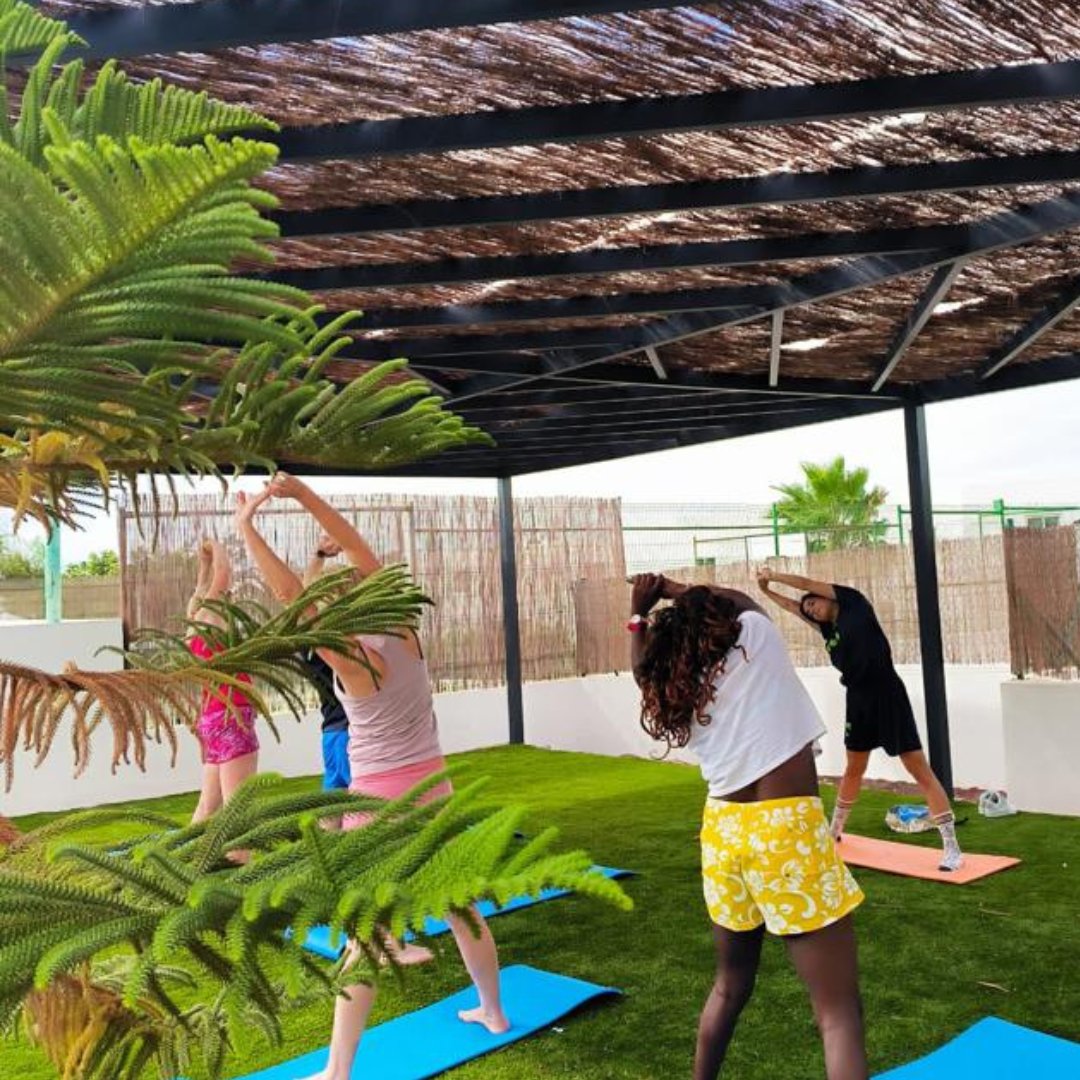 At ÆQUORA Lanzarote Suites we give you all the facilities you need to relax. Have you tried our Yoga classes? 🧘‍♂️ #sentidoaequoralanzarotesuites #slasuites #myaequora #aequoralanzarotesuites #lanzarote #canaryislands #puertodelcarmenlanzarote #holidays