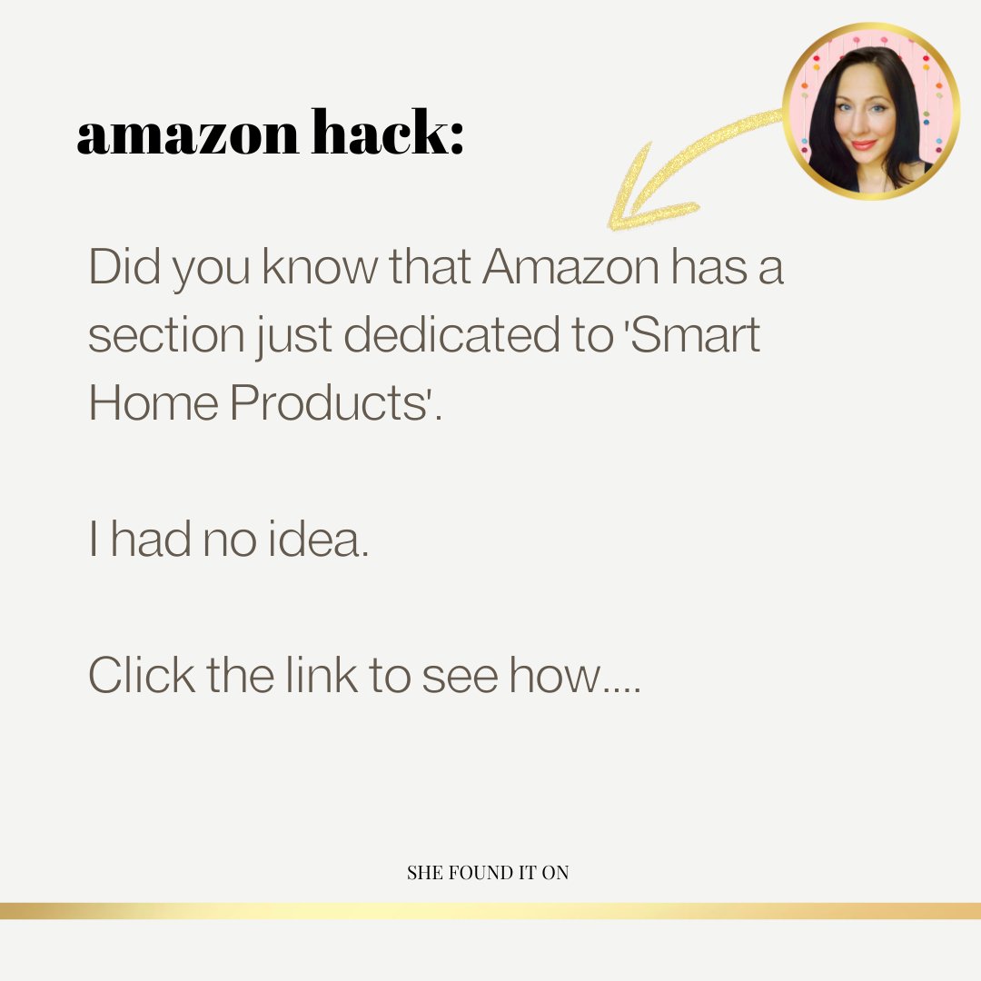 SheFoundItOn's tweet image. 🏠 Did you know that Amazon has a section for whenever you are ready to start shopping for &apos;Smart Home Products&apos;.💡

Check Out Amazon Smart Home Items Here: 
amzn.to/3kxU2cA

#amazonhack #shefounditon #savemoneyonamazon #amazoninspire #smarthome