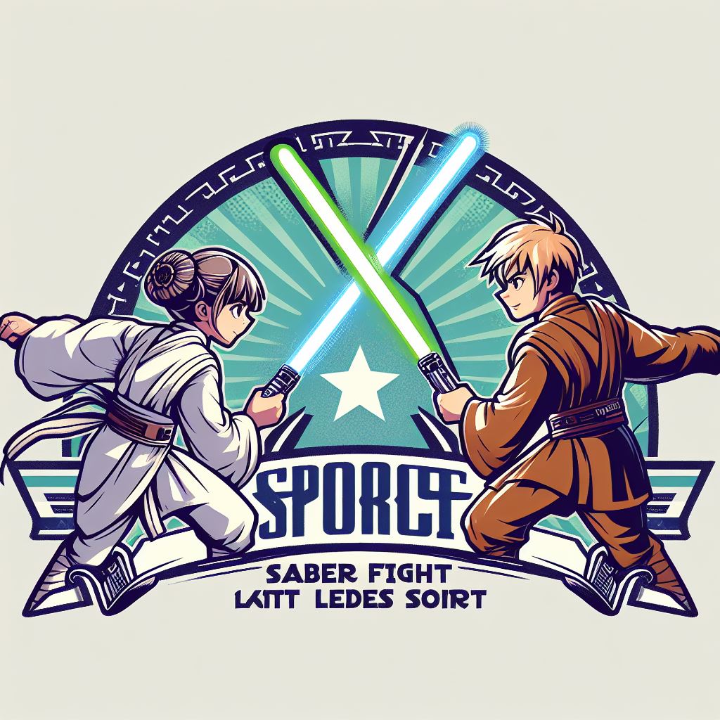 Jamiroquian's tweet photo. 「セイバーファイトスポーツクラブ」の名前のイメージだとこんなでしょうか #saberfight #lightsaber #ライトセイバー #ライトセーバー https://t.co/vdOJovJCCh