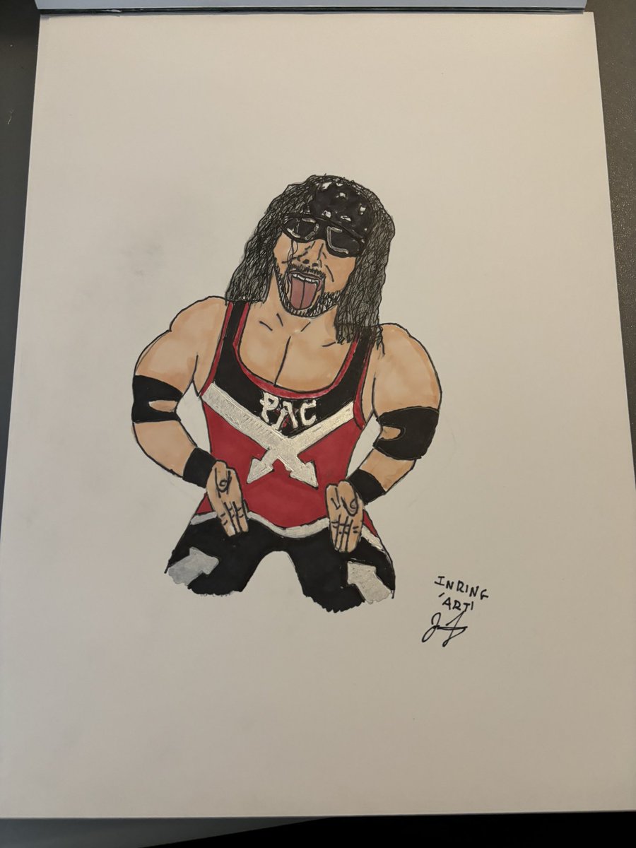 InRingArt's tweet image. One wrestler I wish I appreciated more in his prime was #XPac. I’m sorry #SeanWaltman. His in-ring skills would fit in perfectly with modern #prowrestling. #prowrestlingfanart #wrestlingart @TheRealXPac
