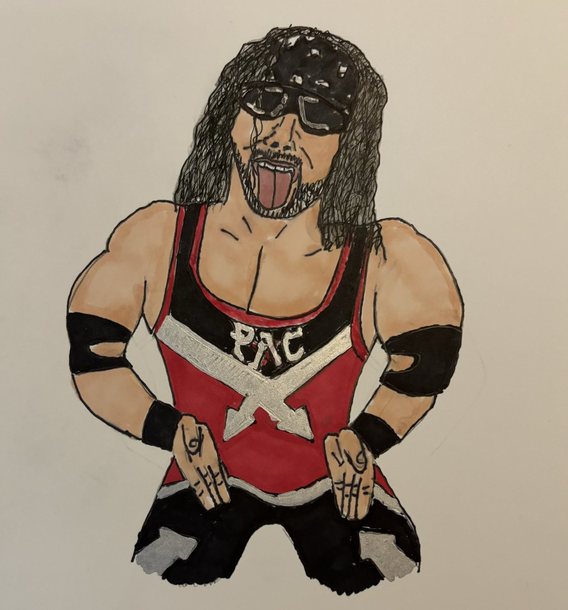 InRingArt's tweet image. One wrestler I wish I appreciated more in his prime was #XPac. I’m sorry #SeanWaltman. His in-ring skills would fit in perfectly with modern #prowrestling. #prowrestlingfanart #wrestlingart @TheRealXPac