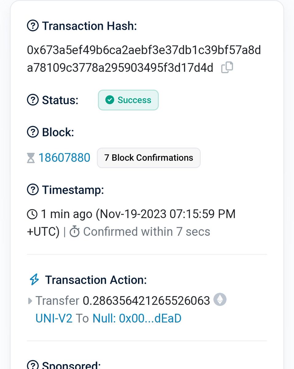 squidwarderc20's tweet photo. ➡️ Liquidity 100% Burned 🔥 - $SQUID

https://t.co/jZmMdrKjtk

#SQUID #REALSQUID https://t.co/u7jLGOUtLT