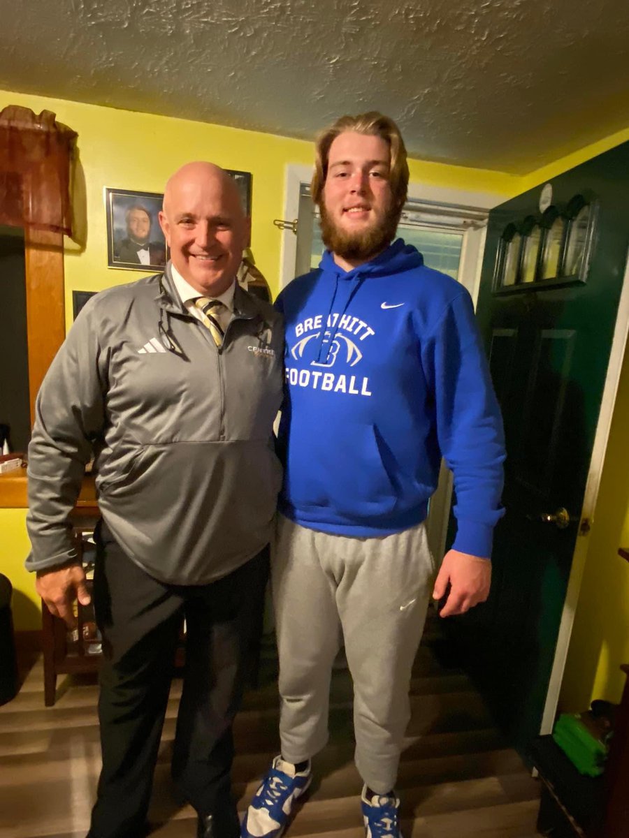 Thank you Coach Fox for coming all the way to my house and visiting with me!! <a href="/CentreFootball/">Centre College Football</a> <a href="/RobertCouch/">Robert Couch</a>