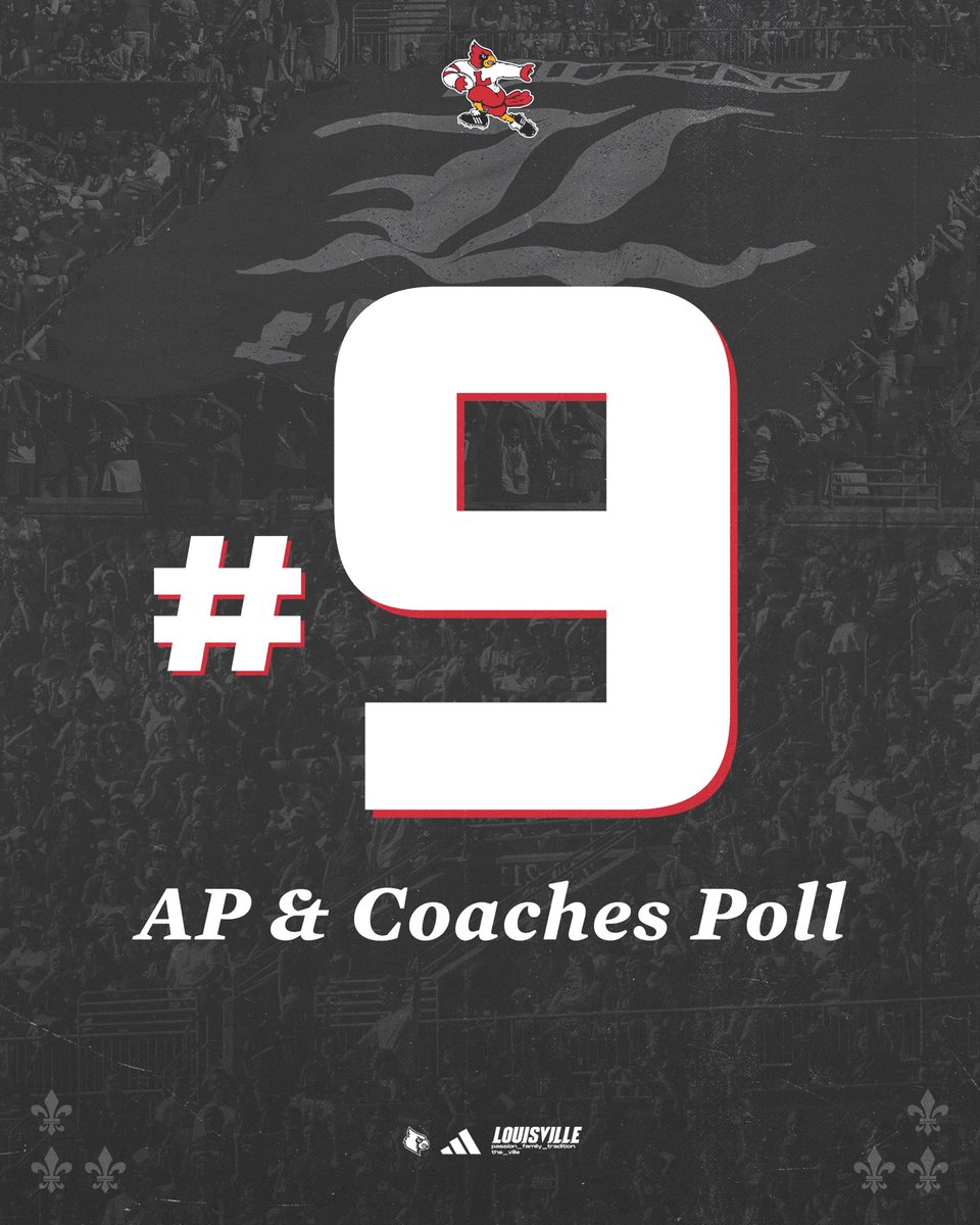 LouisvilleFB's tweet photo. Staying steady this week.

#GoCards https://t.co/i9joxoBtSg