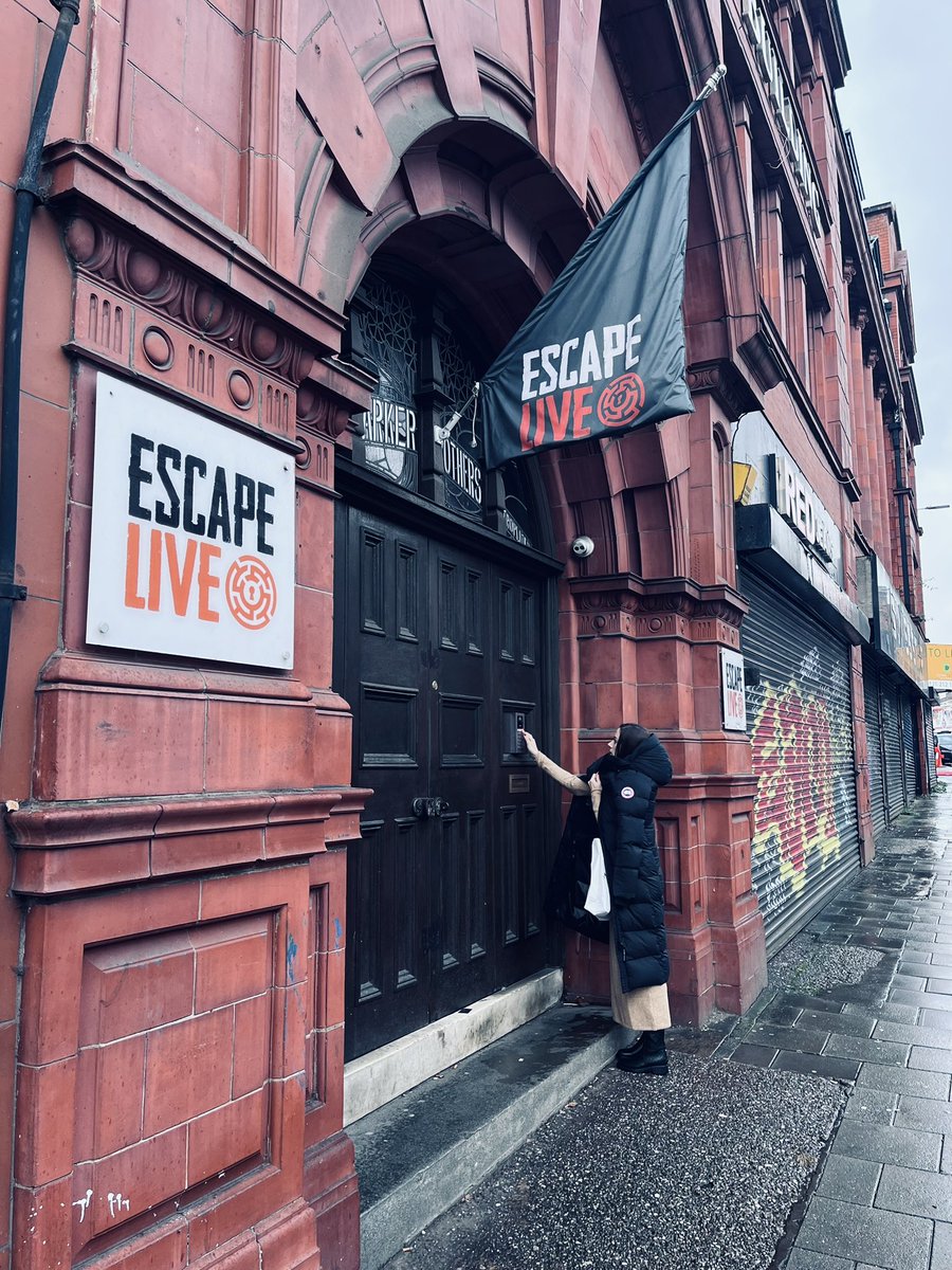 Did a Peaky Blinders Escape Room today. It was so much fun. #makingmemories