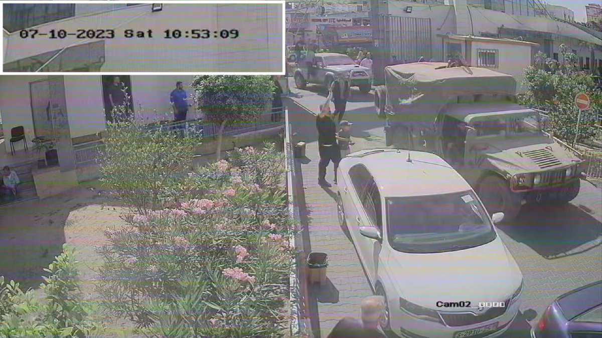 LTCPeterLerner's tweet photo. #Breaking @IDF reveals CCTV as #Hamas terrorists take hostages into #AlShifaHospital. 
Also revealed today: 50 meter tunnel and blast door UNDER the hospital. 
Also revealed since the operation at the hospital began: weapons, communication equipment, RPGS, Toyota pickup laden with weapons. 
This is the concept of operations of Hamas that uses medical facilities as an Iron Dome for their heinous crimes, while sacrificing  the people of #Gaza.  
Hamas ministry of health lied and denied the Hamas abuse of the hospital. 
Waiting for @WHO to condemn this. 
Will @BBCWorld apologize? Will @BowenBBC say I was wrong?