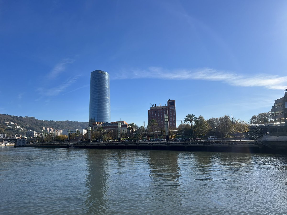 First morning in Bilbao