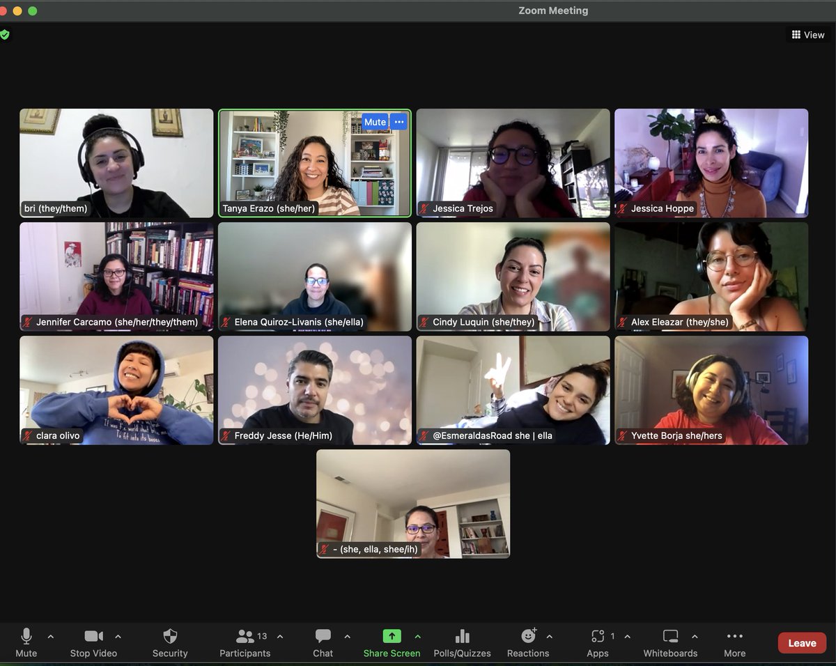 It's always lovely to be in community with these #CentAm writers 😍 We're halfway done! Join us for a virtual writing retreat (hoy o en otro!). Learn more &amp; sign-up at ca-isthmianwriters.com 📷<a href="/CentAmWriters/">CentAm & Isthmian Writers</a>
@BrianaKNR
<a href="/soynuevayorka/">Jessica Hoppe</a>
<a href="/EsmeraldasRoad/">Patricia Estrada</a>
<a href="/freddyjesse/">Freddy Jesse</a> <a href="/GeidyMendez4/">Geidy Mendez</a>