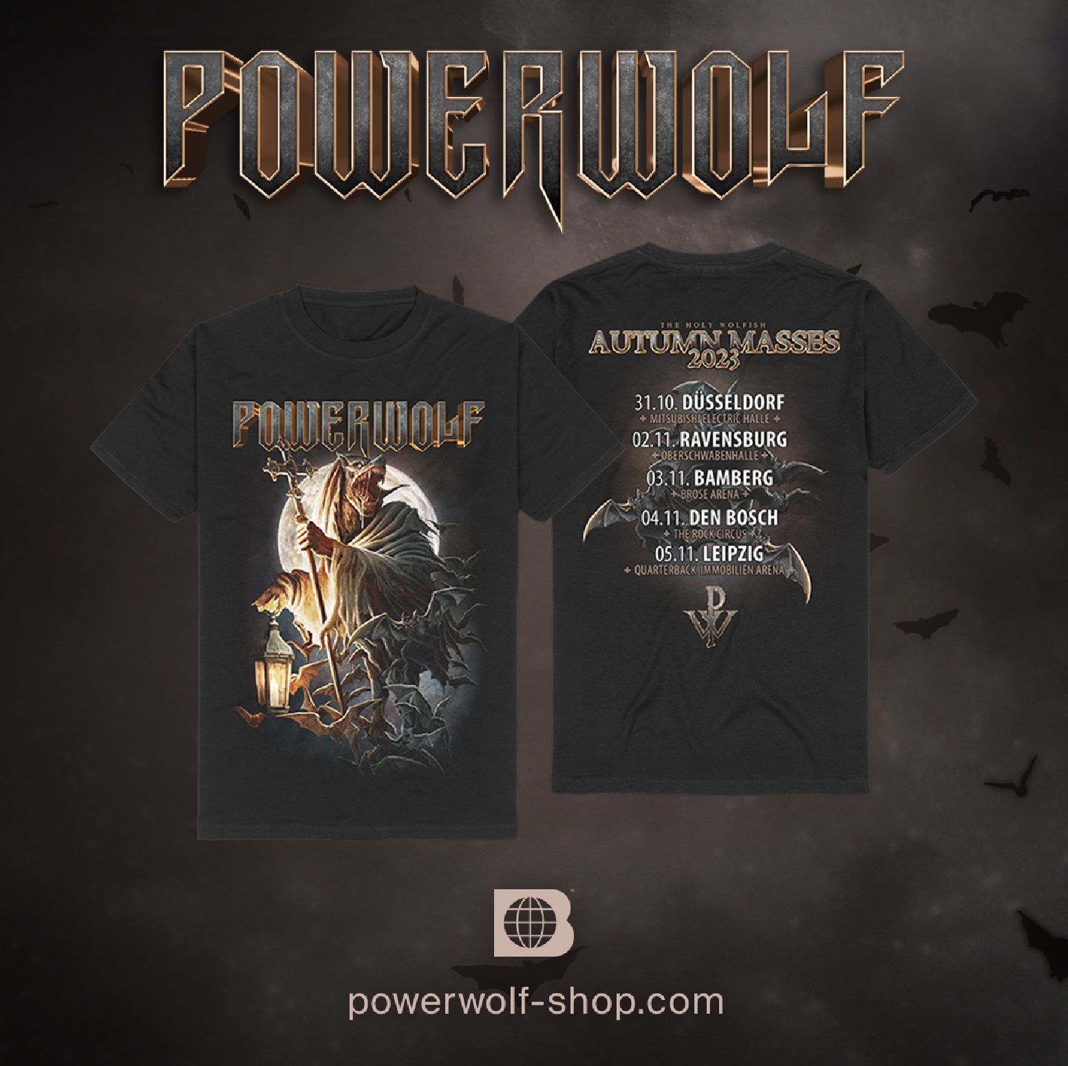 Powerwolf Tickets, 2023 Concert Tour Dates